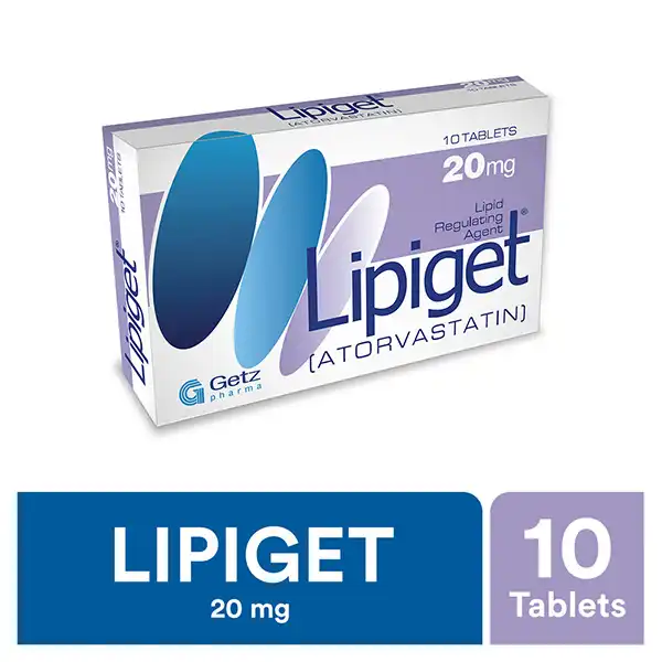 Lipiget Tablets 20mg